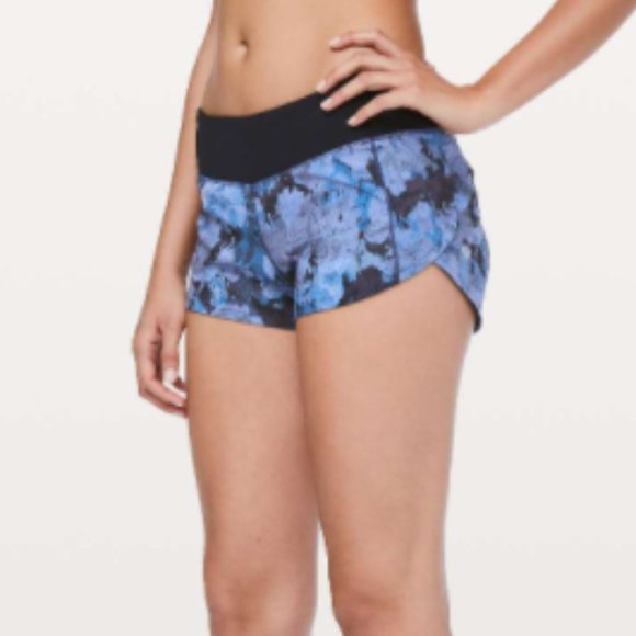 SOLD Lululemon Screen Camo Multi Speed Up Short (10) - Picture 3 of 7